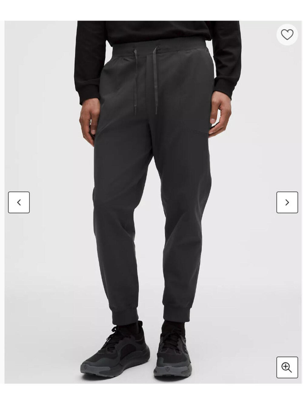 Lululemon Men's Pull On Warpstreme Basic ABC Jogger Pants Size Medium Obsidian